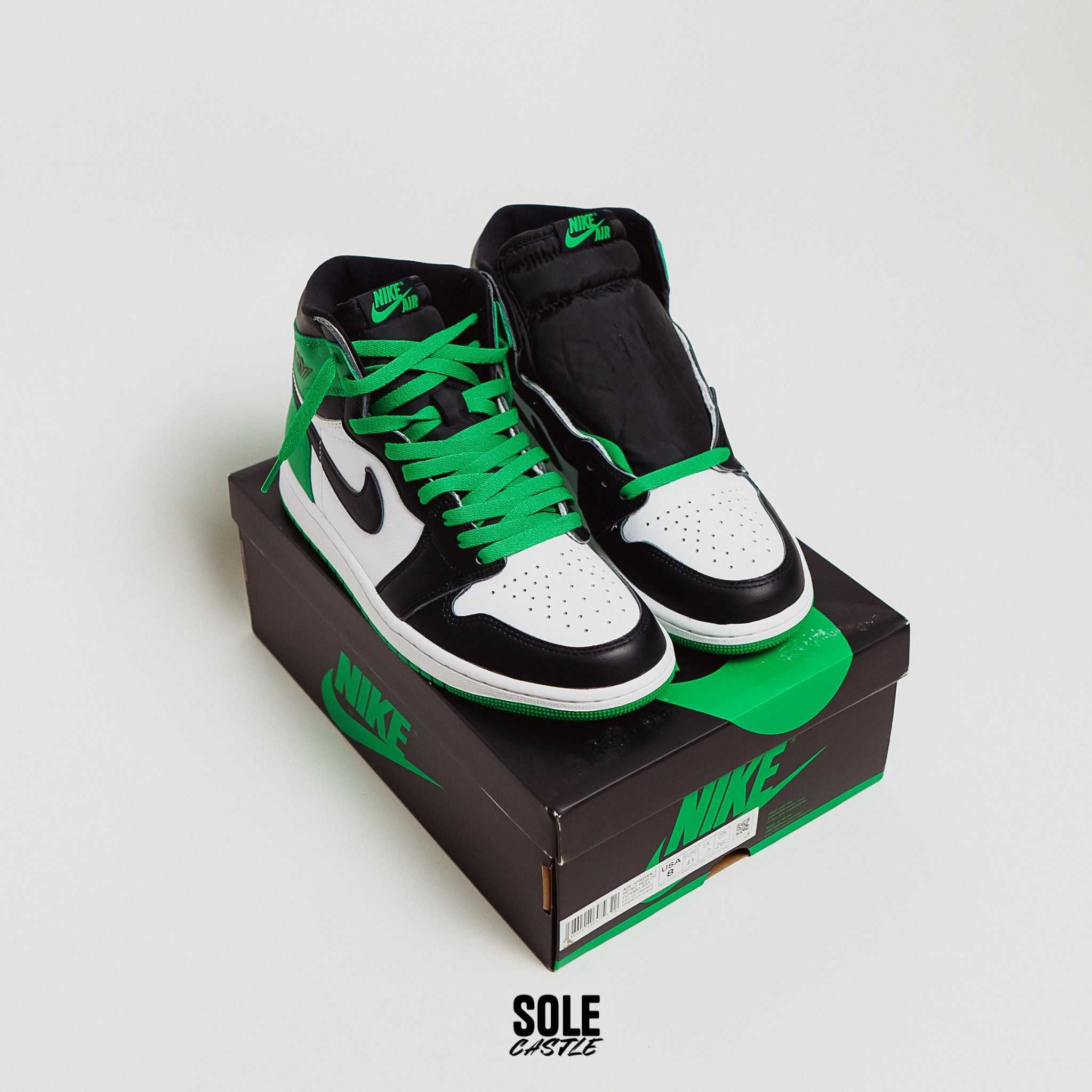 Nike Air Jordan 1 High OG "Lucky Green" (nu yeezy, puma sau dunk)