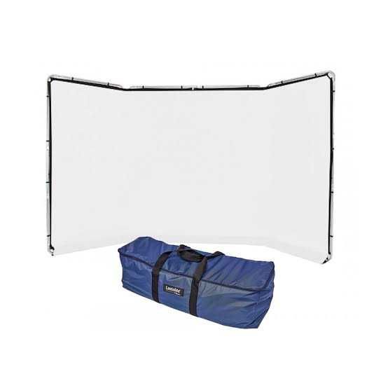 Lastolite Fundal foto alb panoramic portabil cu rama inclusa 4x2.30m