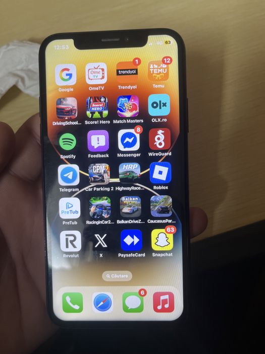 Iphone x vand/schimb