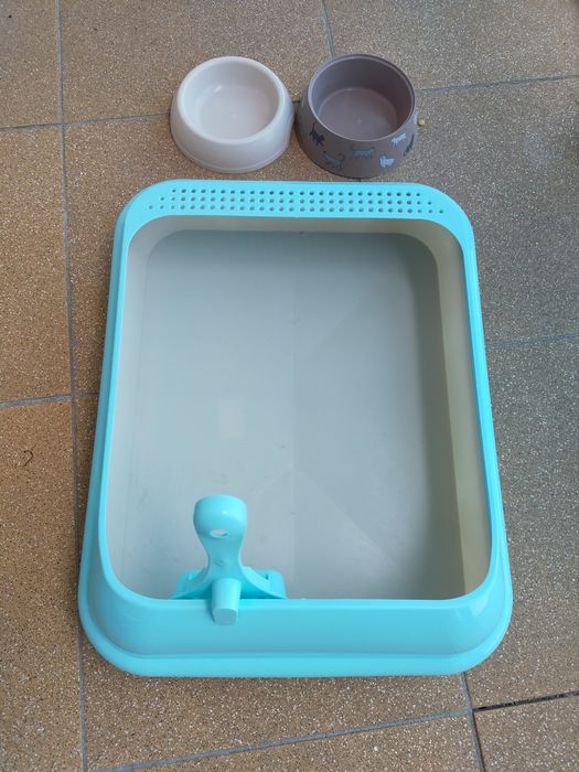 Лоток, миска для кошек