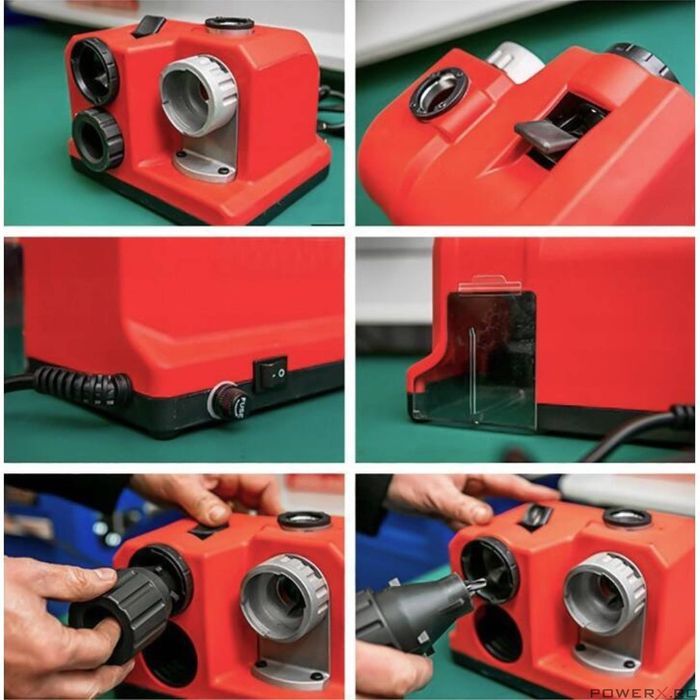 Masina, dispozitiv pentru ascutit burghie, 3-13mm 80 W, Verke