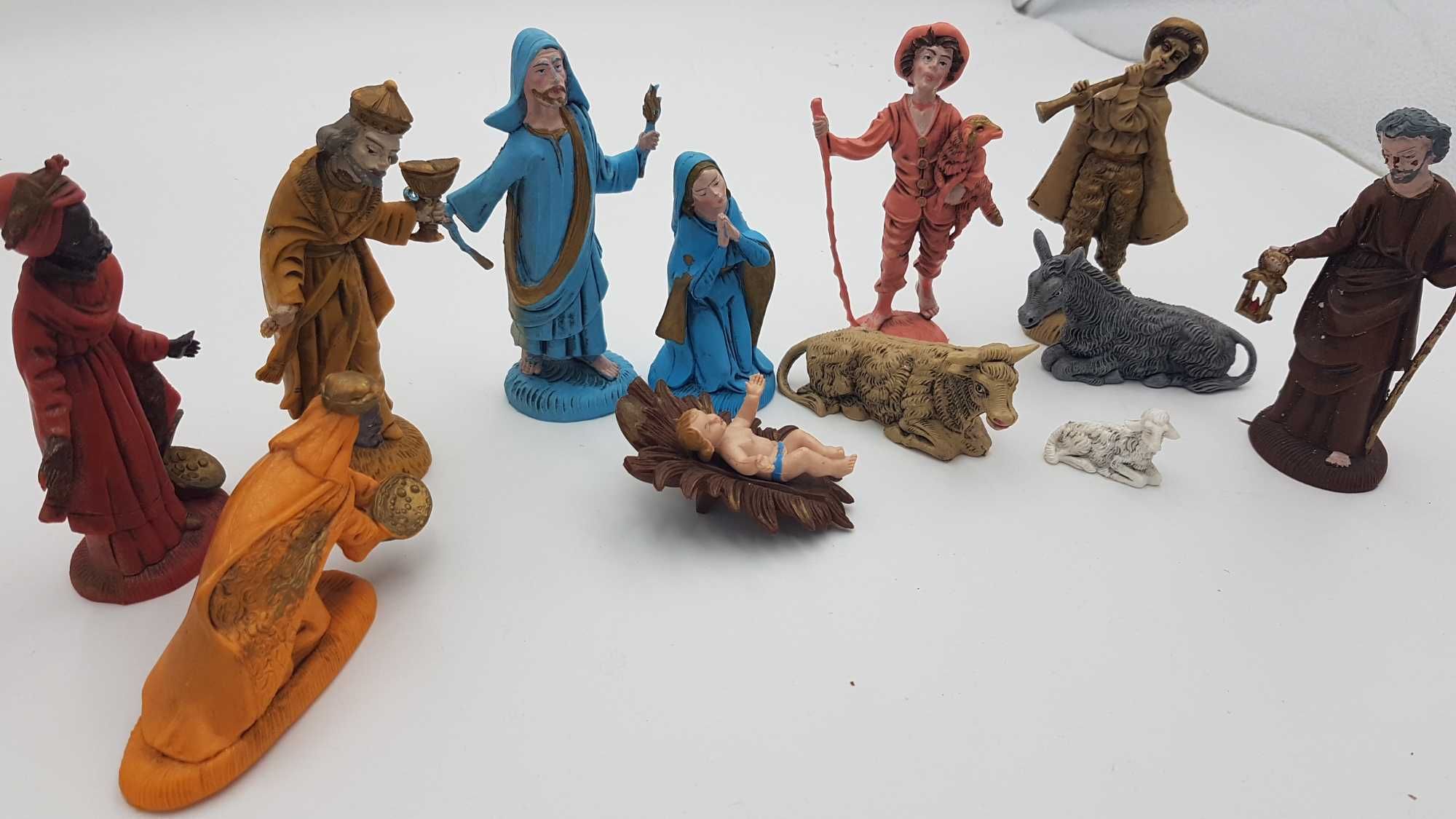 Figurine decor Crăciun Scena nașterii Domnului Iisus (Italia)