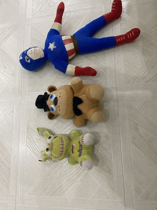 Продам 3 игрушки спрингтрап фредди и супермен