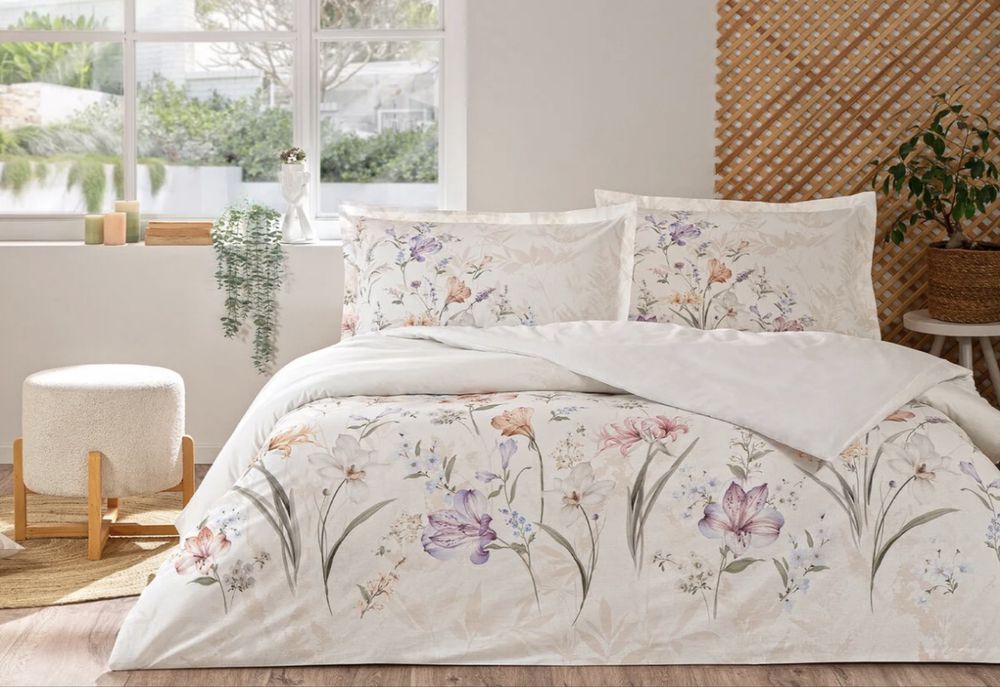 Lenjerie de pat dubla - 100% bumbac