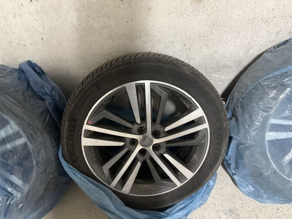 Оригинални джанти с гуми 20” Audi Q5 S line Micheline зимни 255/45/20