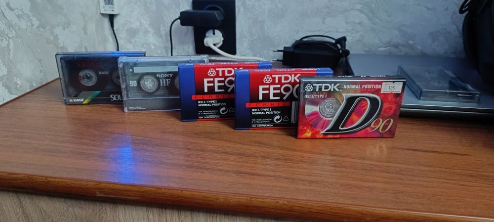 Продам кассеты магнитафонные