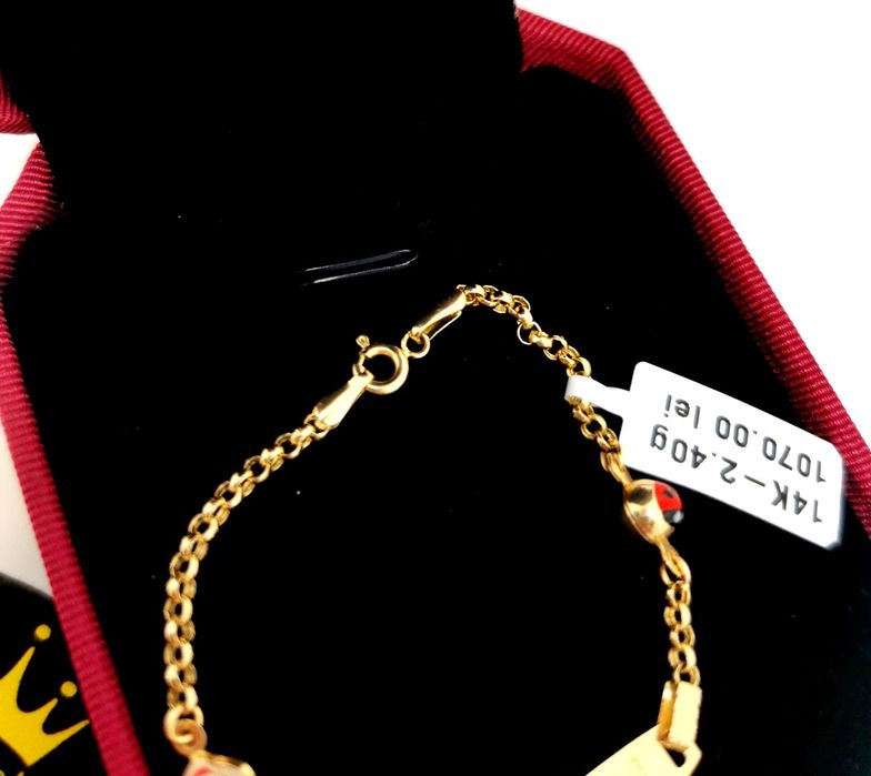 Bijuteria Royal bratara din aur 14k 2.40 gr