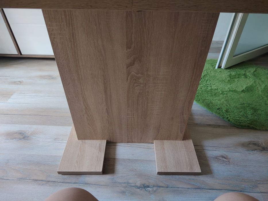 Masa masivă cu extensie