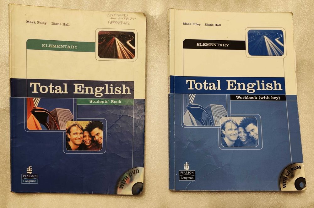 Учебник по английски TOTAL ENGLISH / ELEMENTARY/ с работна тетрадка