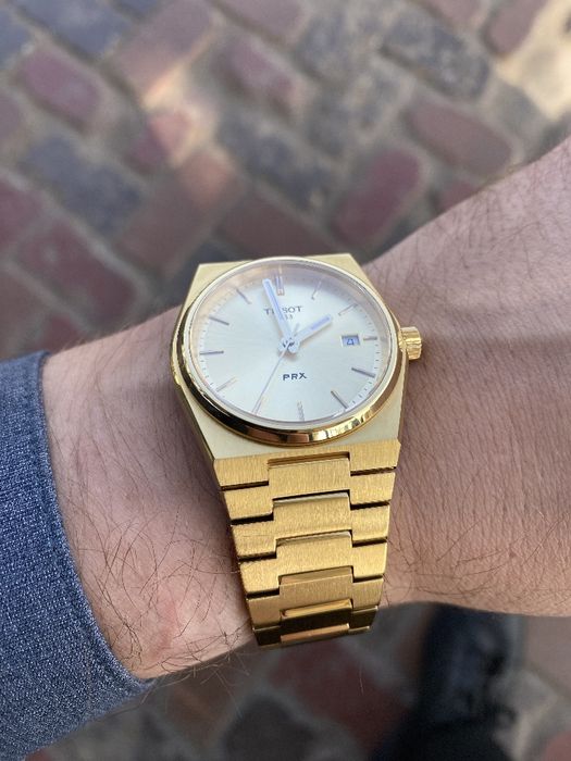 Tissot PRX Gold 35mm quartz