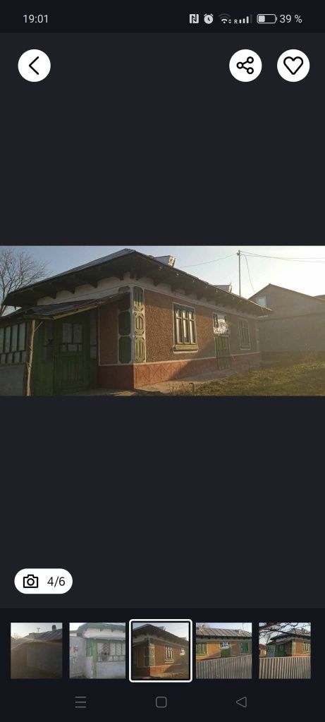 Casă de vânzare com Băleni Jud Galați