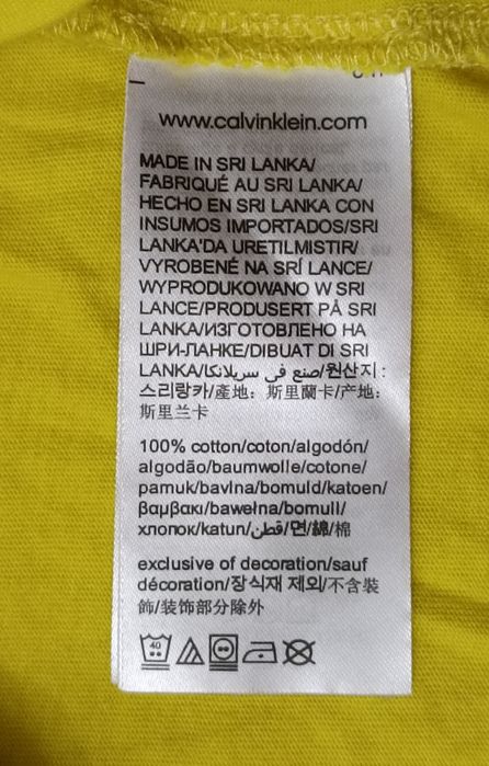 Calvin Klein Jeans оригинална тениска S памучна фланелка