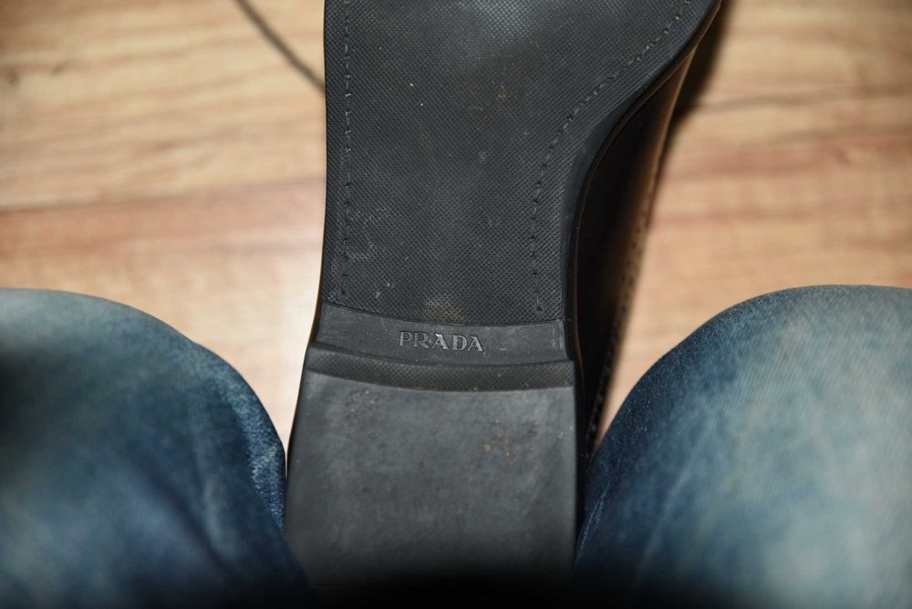 PRADA оригинални мъжки обувки, размер 41