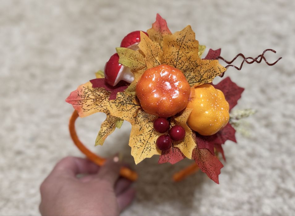 Осенние ободки для утренника и фотосессии