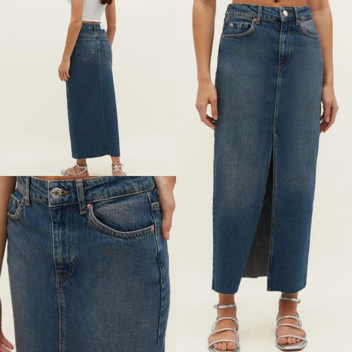 Джинсовая юбка Турция