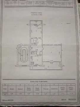 Продаётся квартира Юнусабад7 2 ком 57 м2 средним ремонтом