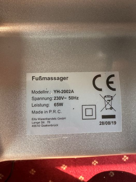 Aparat de masaj Fuss  Massager