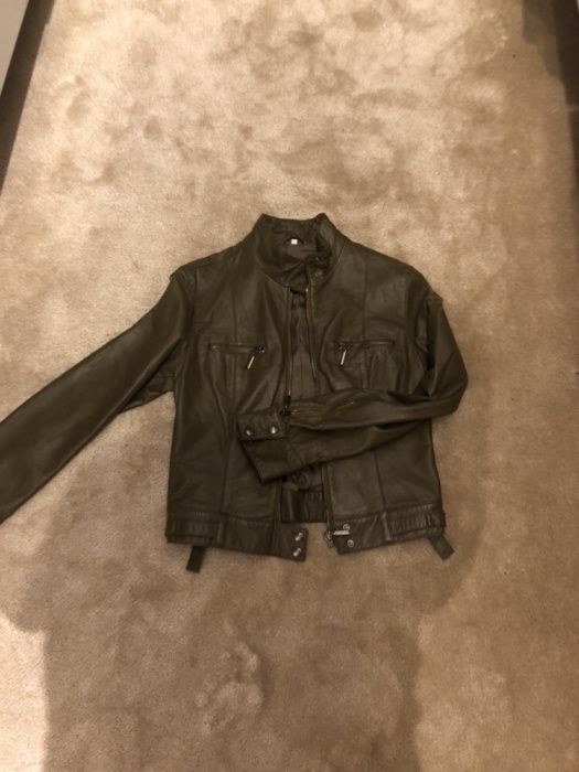 Geaca din piele naturala