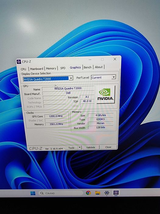 Workstation Dell Precision 5540 !