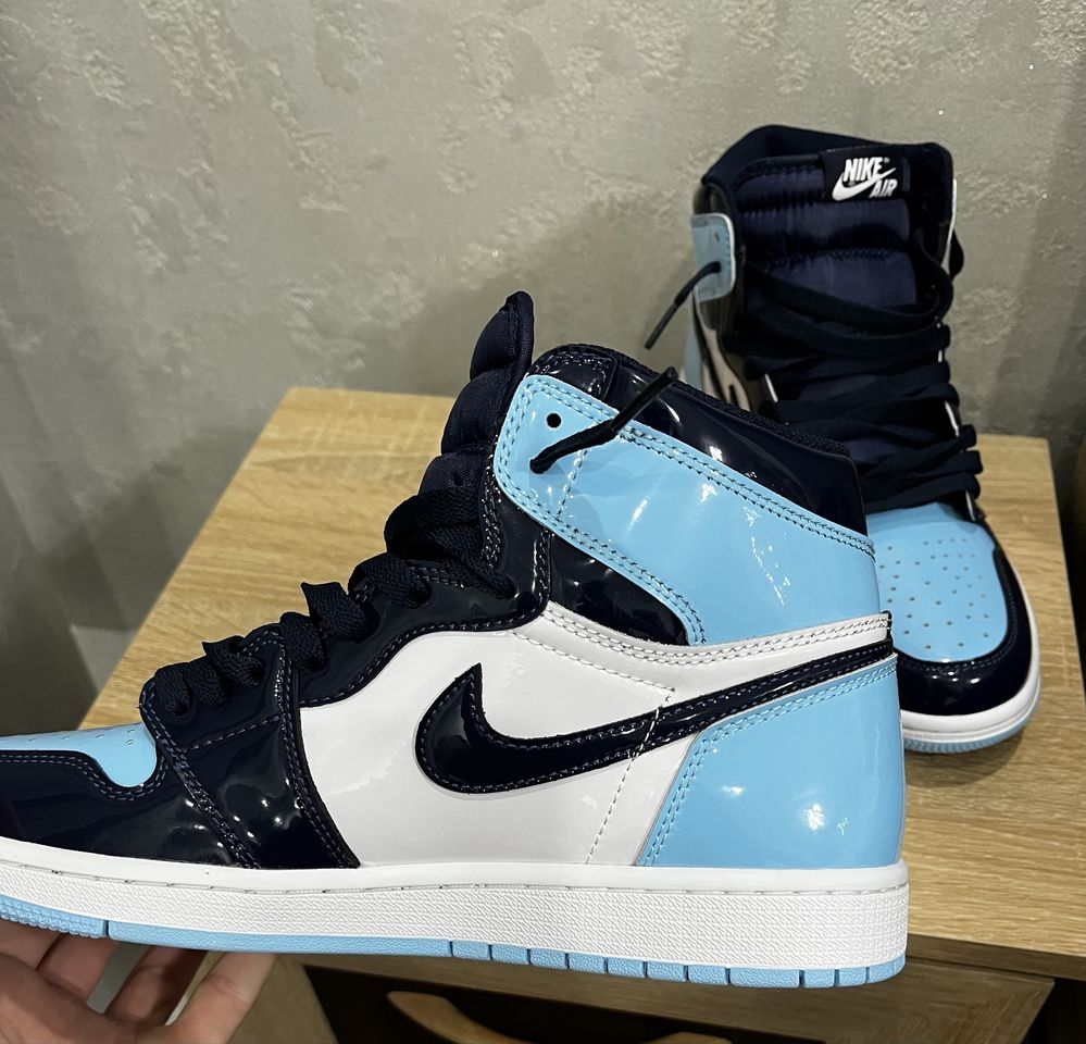 Vand jordan 1 high blue chill