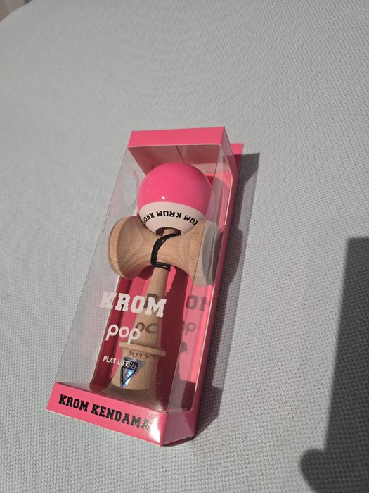 kendama krom pop originala sticky si rubber