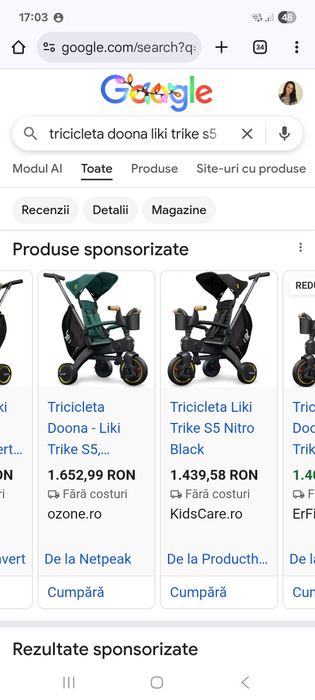 Tricicleta Donna liki trike s5