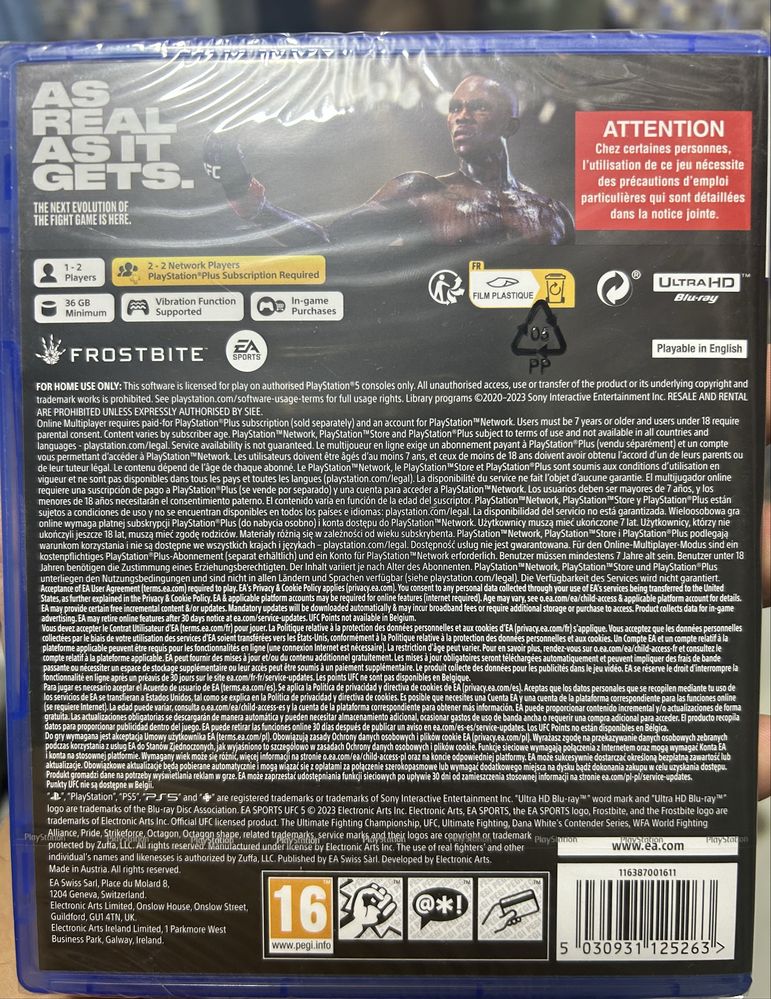 Ufc 5 playstation 5