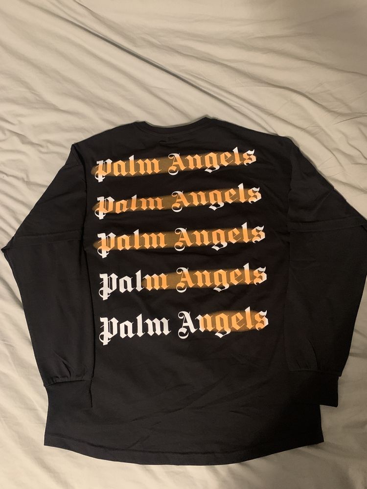 Palm angels блузи с дълъг ръкав нови блуза