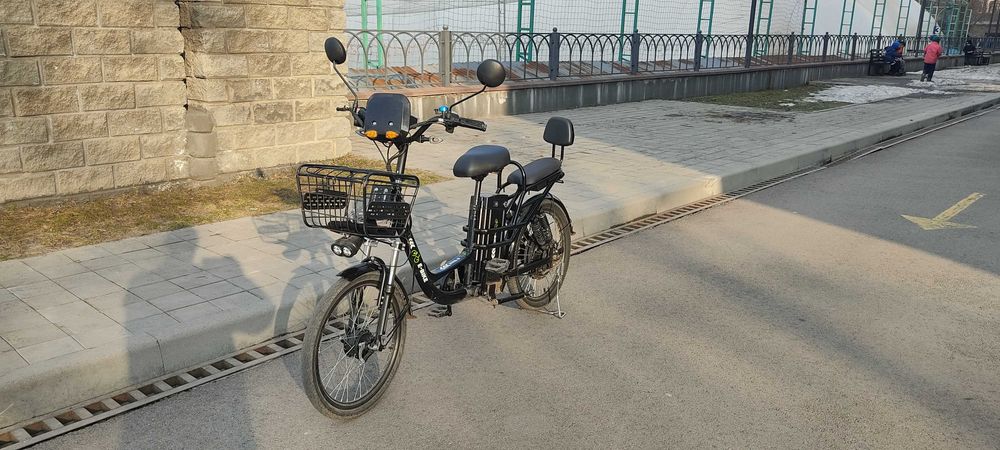Электровелосипед E-Bike 500W  22  Black