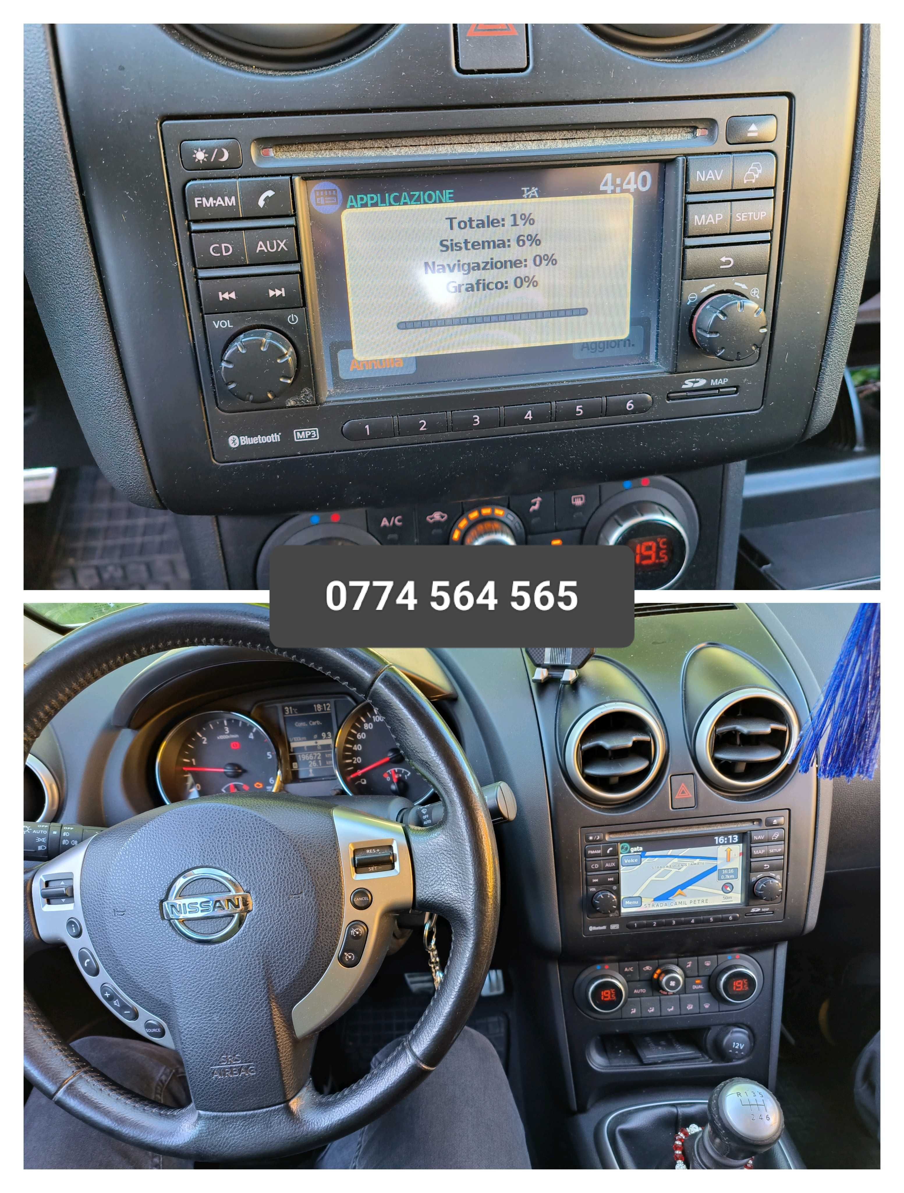 Card SD harti navigatie Nissan LCN1 LCN2 LCN3 Qashqai Micra Juke