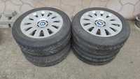 bmw roti jante anvelope r16 5x120 si rezerva r15 e46