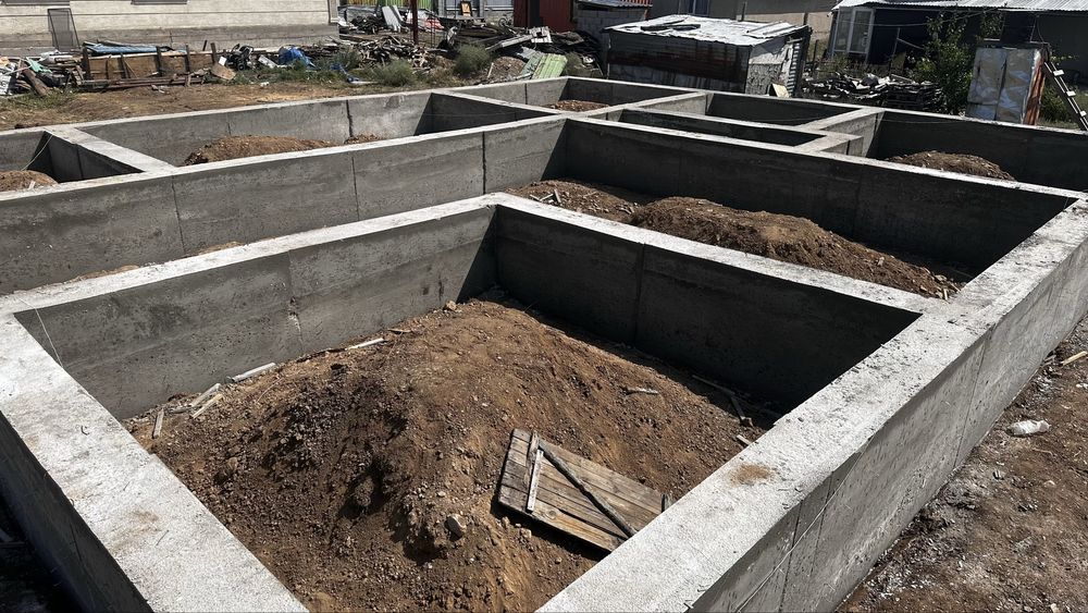 Фундамент куиямыз заливаем бетон заливка фундамент шымкент