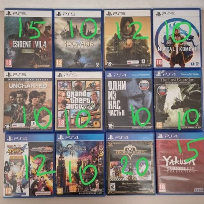 Resident, hogwarts, death stranding, mortal, yakuza, одни из нас