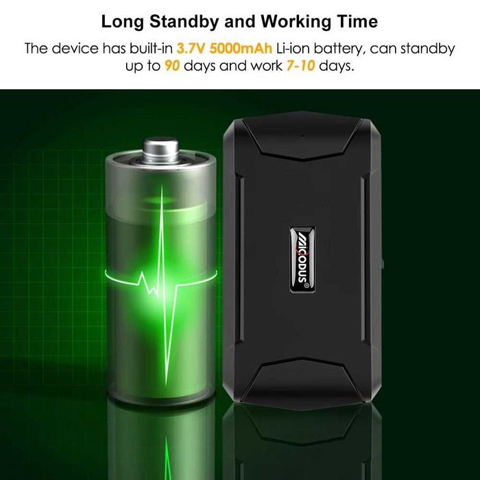 Беспроводной GPS трекер Micodus для автомобиля и.т.д — контроль 24/7!