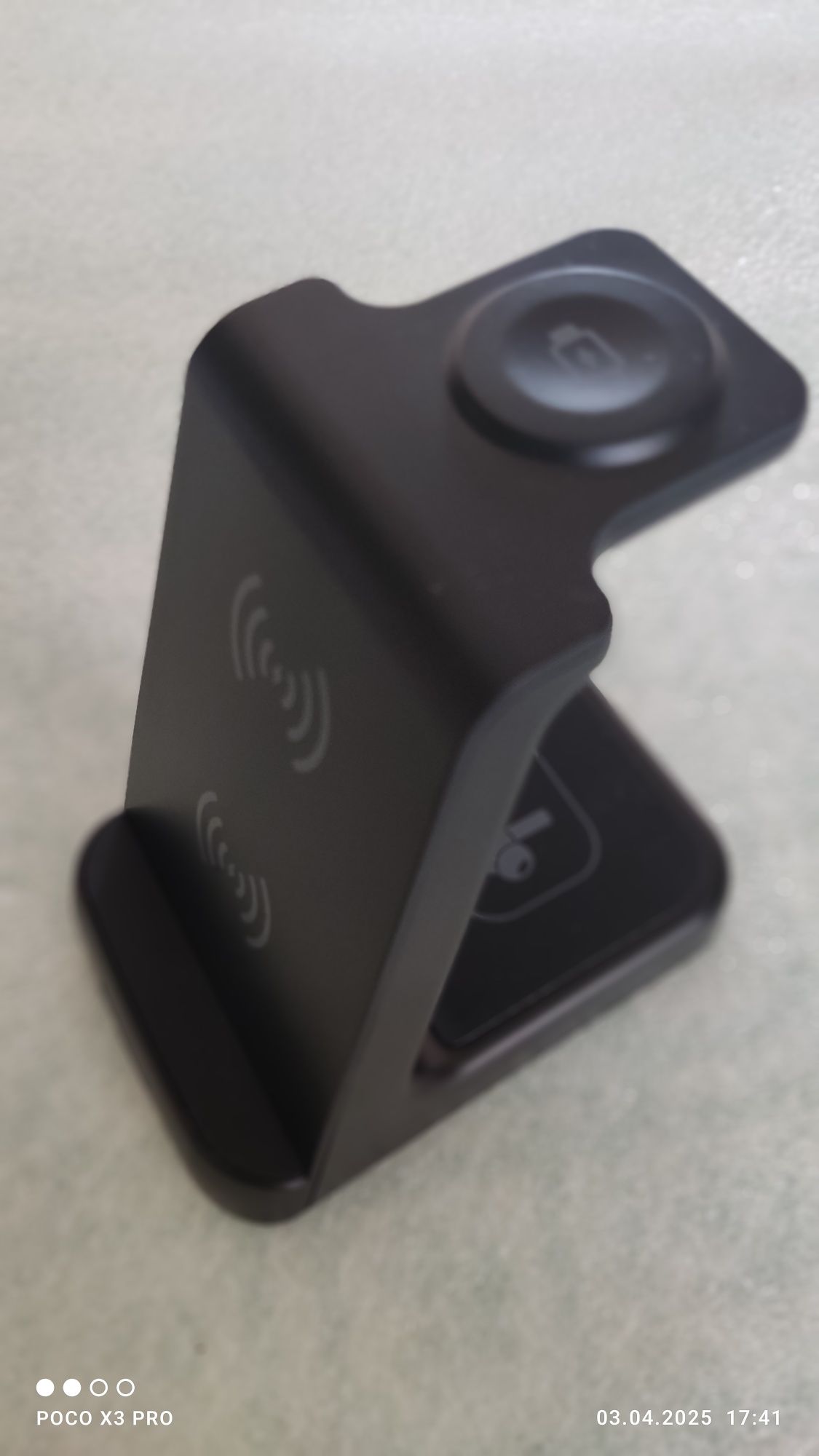 Безжично зарядно за смартфон, слушалки, часовник и др.
wireless charge
