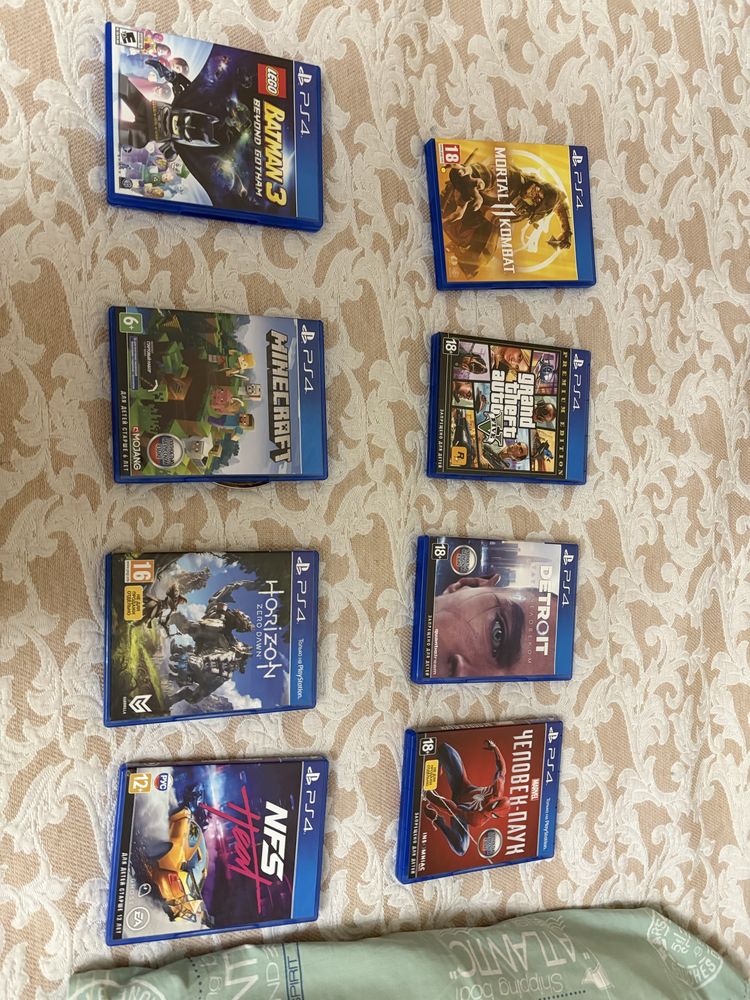 диски игр для PS4 поштучно