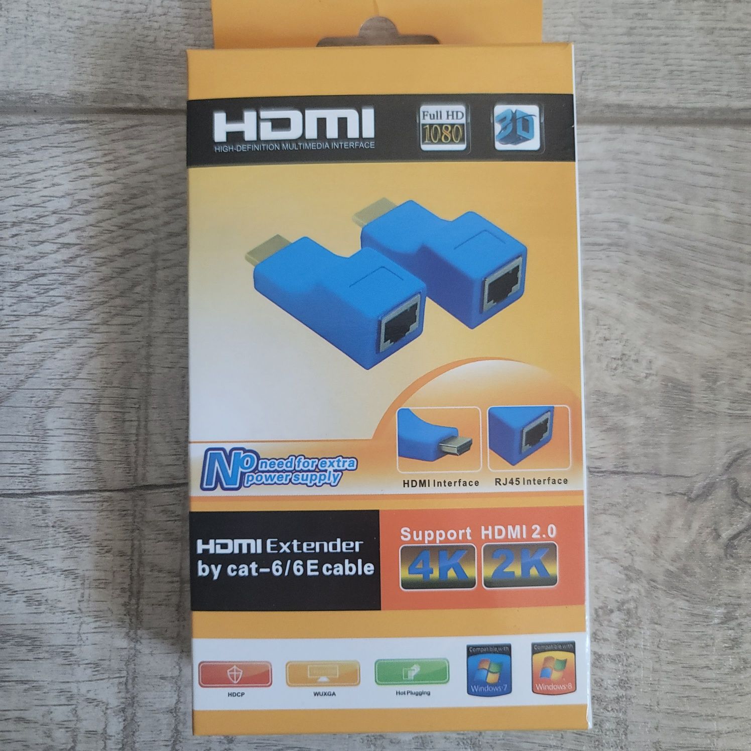 Prelungitor HDMI prin cablu rețea ethernet