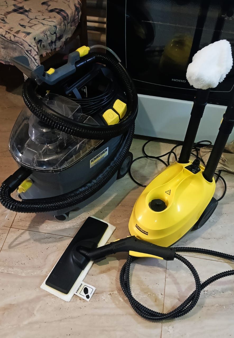 Сдается пылесос и пароочиститель фирмы KARCHER!