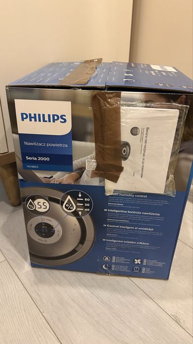 Овлажнител за въздух със студена вода на Philips