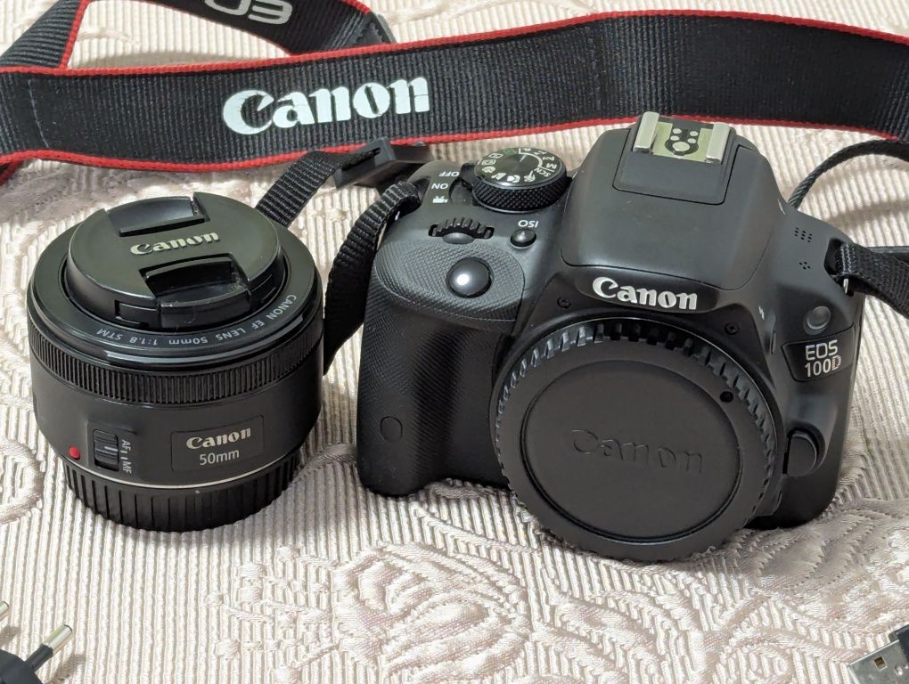 Aparat foto Canon eos 100D 18 mpx