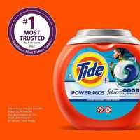 Пакеты со стиральным порошком Tide Power Pods с Febreze Sport,