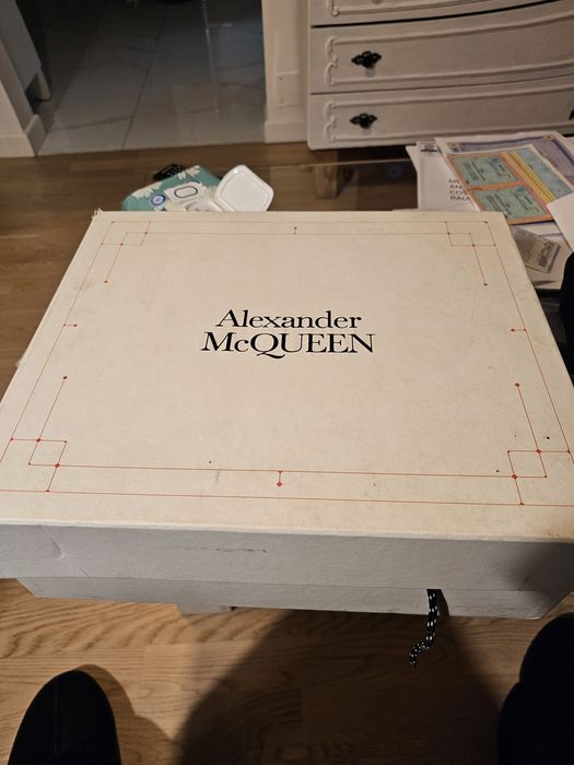 Ghete înalte bărbați originale Alexander McQueen marimea 9