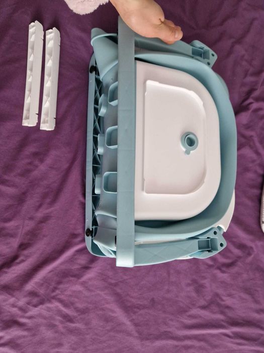 Cadita pliabila cu hamac pentru bebelus