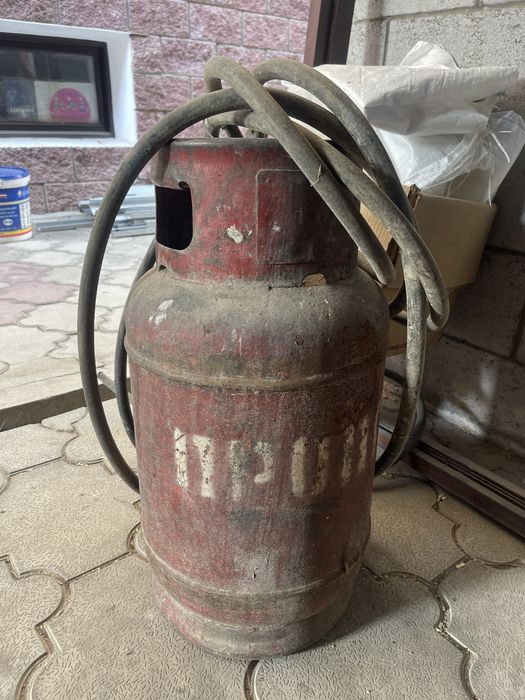 Газовый балон в полном комплекте