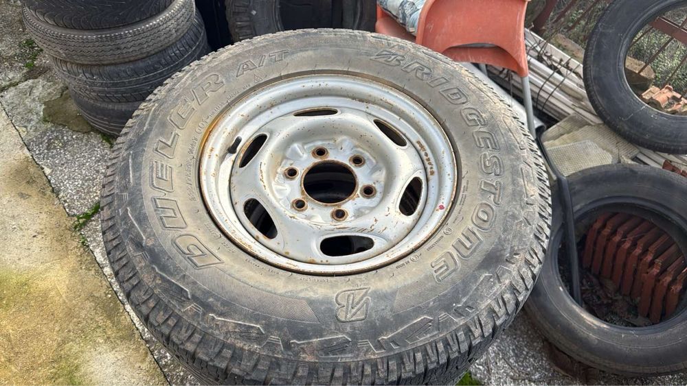 Железни джанти с гуми ford ranger