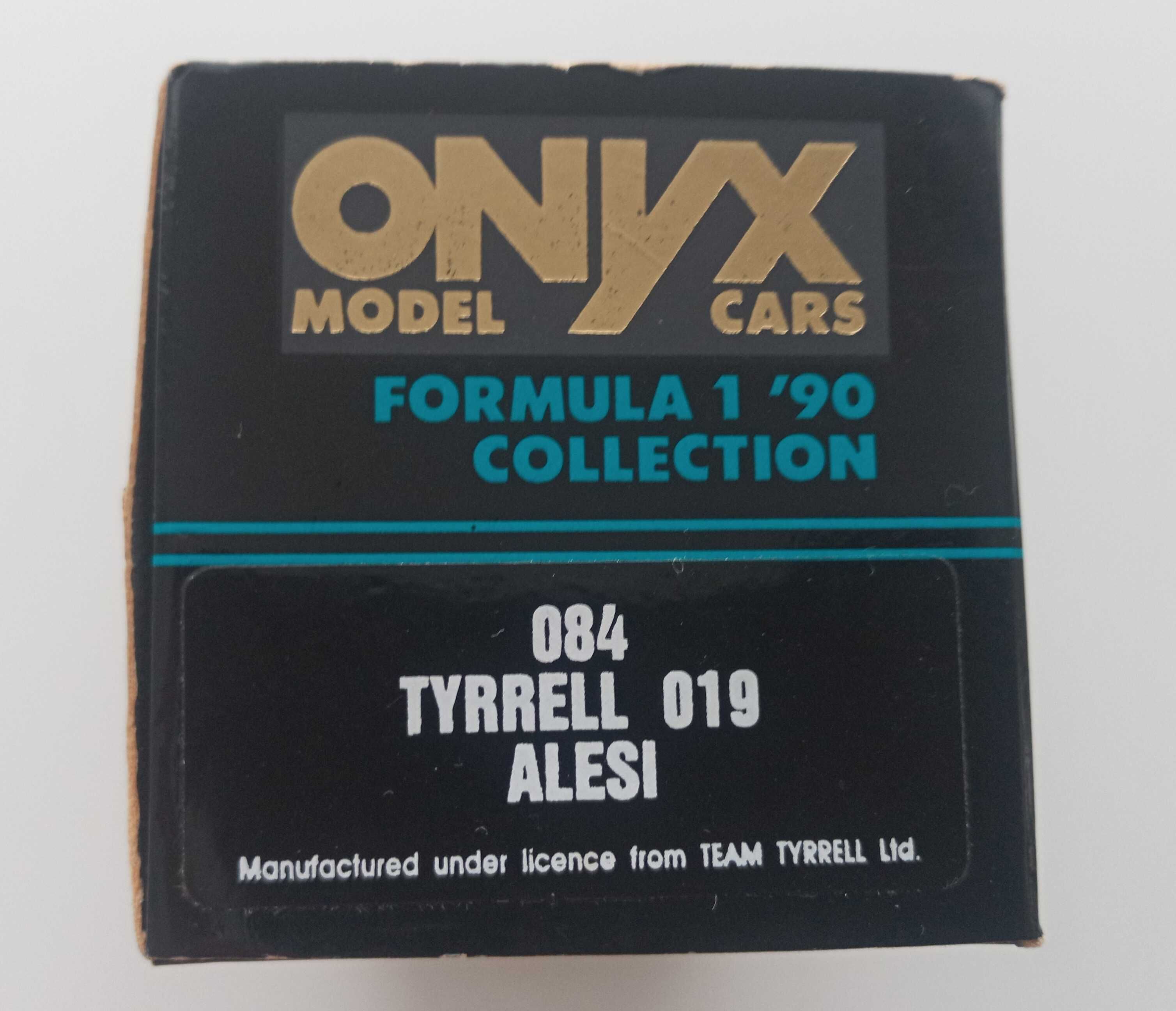 1/43 Tyrell-Ford 019 Jean Alesi by Onyx с автограф от Алези!