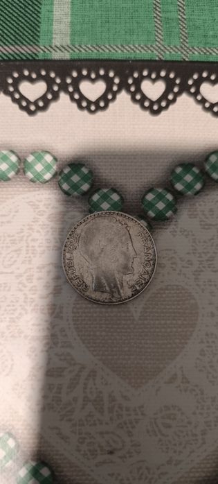 Продавам сребърна монета 10 франка 1930