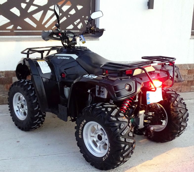 ATV LINHAI 400 4X4 INMATRICULAT nu (ca-n am ,tgb ,cf moto,suzuki)