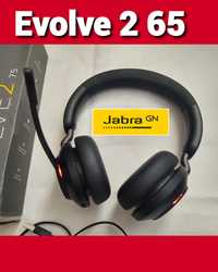 Наушники Jabra Evolve2 65 Гарнитура для работы офисе 24/7 + USB донгл