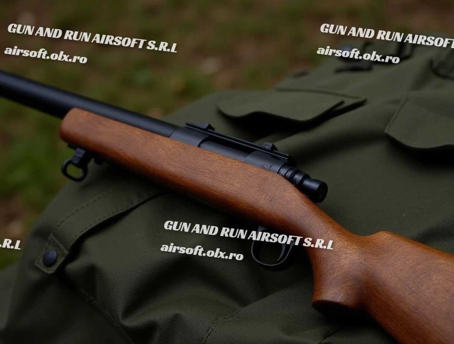 Unicat!! Pusca ~6J~ Mauser: Cal.6mm, Muniție Inclusă, Model Exclusiv